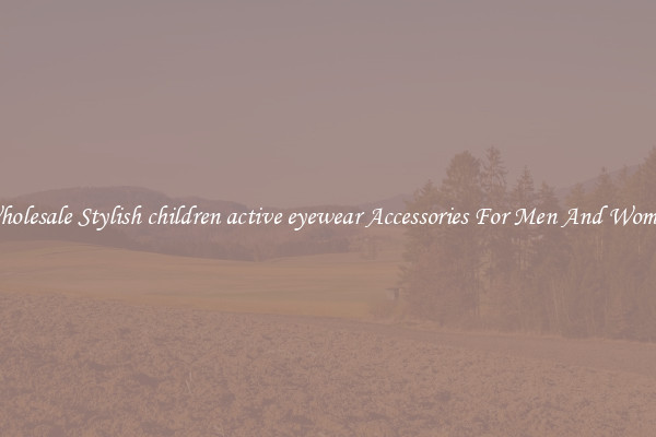Wholesale Stylish children active eyewear Accessories For Men And Women