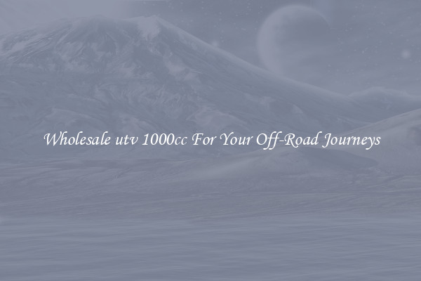 Wholesale utv 1000cc For Your Off-Road Journeys